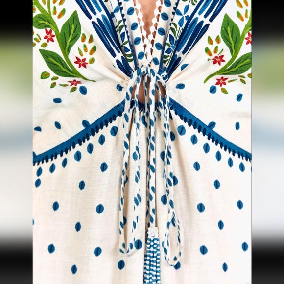NWT FARM RIO | $280 Macaw Flight Maxi Dress - Picture 8 of 11
